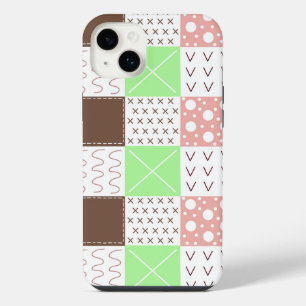 Boho Marrom, Borgonha, Verde e Mauve Caprichoso Sp