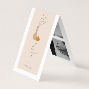 Boho Minimalista Vases Foto de Faixa Dobrada