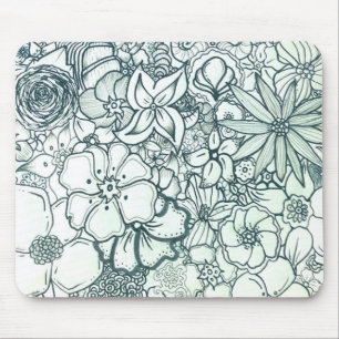 Boho Mousepad floral