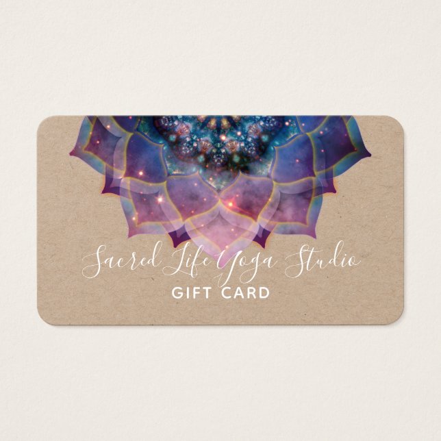 Boho Nebula Mandala, Mística (Frente)
