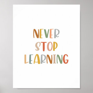 Boho nunca pára de aprender Poster