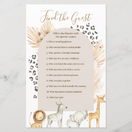 Boho Pampas Grass Selvagens Encontram o Jogo Convi