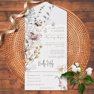 Boho Pastel Wildflower Janto Floral Moderno