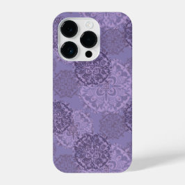 Boho Purple Mandalas iPhone 14 Plus Case