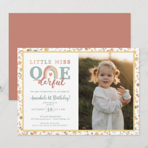 Boho Rainbow Convite Fotográfico Maravilhoso - Ter