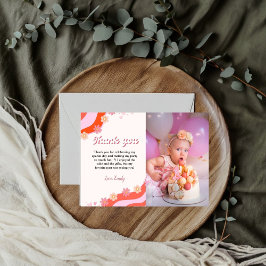 Boho Retro Groovy Daisy Birthday cartões de agrade