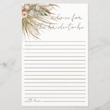 Boho Rustic Pampas Grass Advice Floral para Noiva
