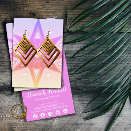 Boho Stars Earrando Necklace Jewelry Placa