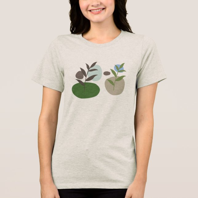 Boho Style T-Shirt – Bohemian Graphic Tee for Free (Frente)