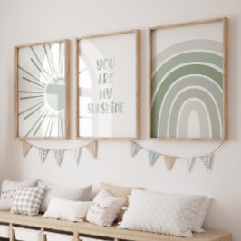 Boho Sun Cota Rainbow Kids Room