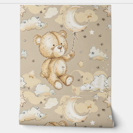 Boho Teddy Bear Pattern Baby NurserRoom