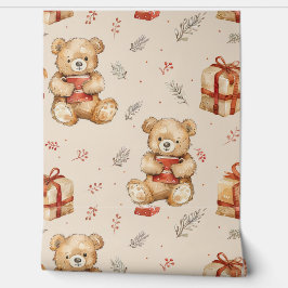 Boho Teddy Bear Pattern Baby NurserRoom