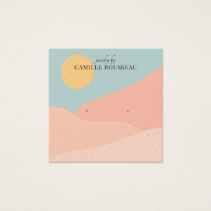 Boho Terracotta Abstrato Desert Jewelry