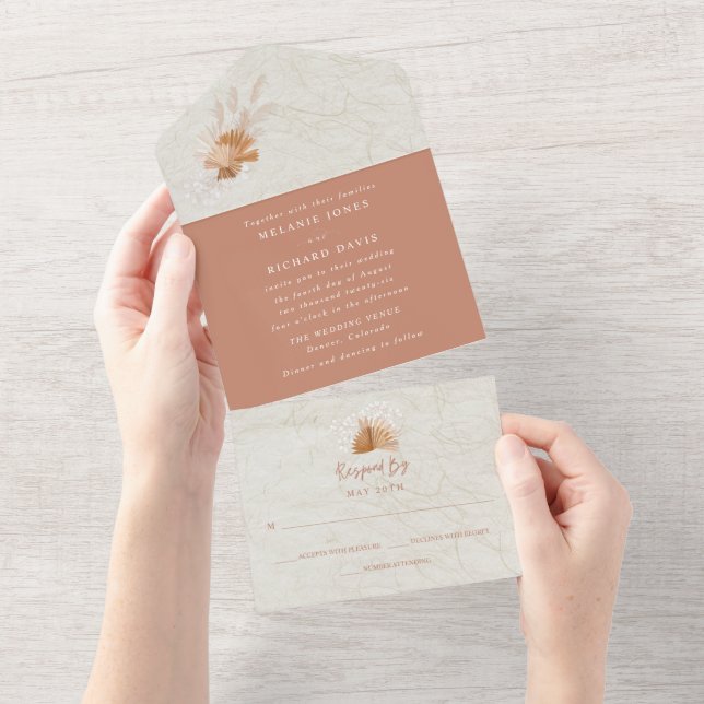 Boho Terracotta Autumn Wedding (Tearaway)