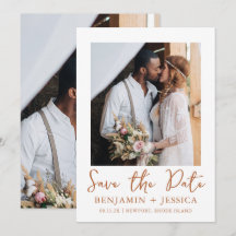 Boho Terracotta Dois Casamento Fotográfico Salvar 