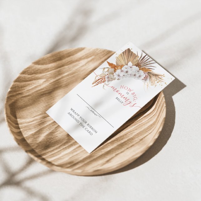 Boho Terracotta: Qual a dimensão do cartão da Mamã (Criador carregado)