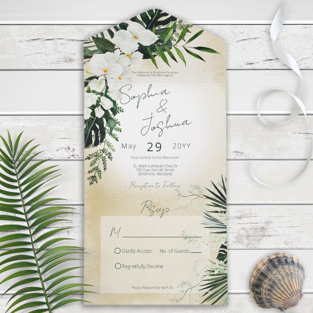 Boho Tropical Greenerescência Moderna Sem Janto (Criador carregado)