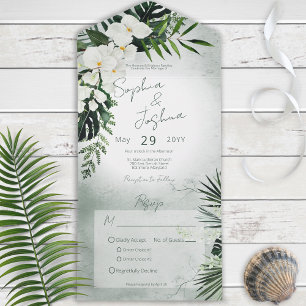 Boho Tropical Greenery Janto Verde Moderno