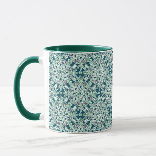 Boho verde de caneca de Natal (Esquerda)