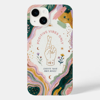 Boho Vibrações Positivas Somente Magia Abstrata