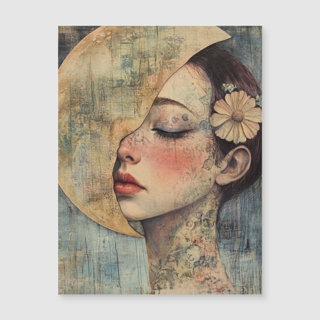Boho Vintage Woman e Half Moon (Frente)