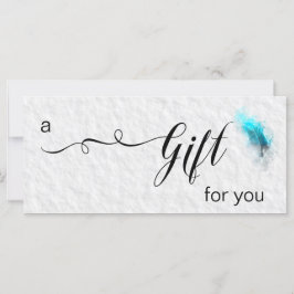 *~* Boho Watercolor Feather Bohemian Simples