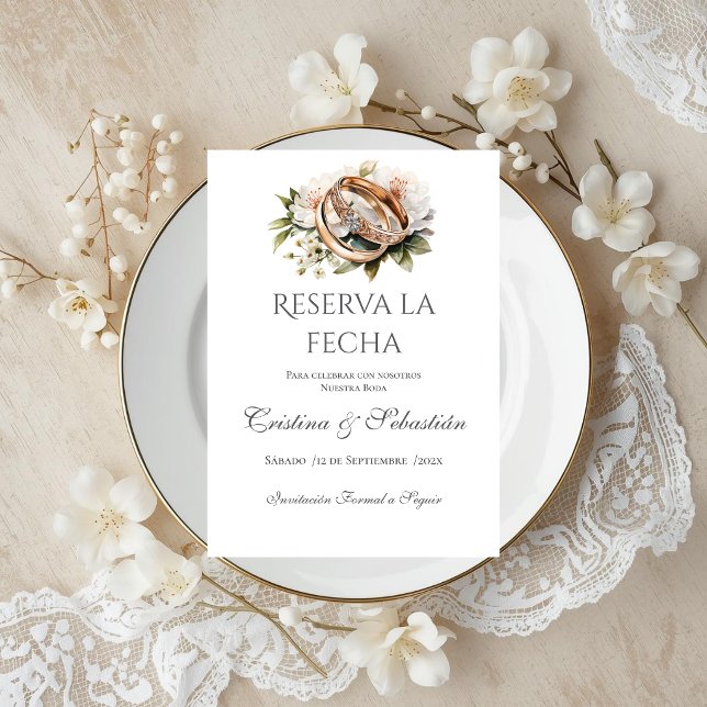 Boho Wedding Save the Date (Criador carregado)