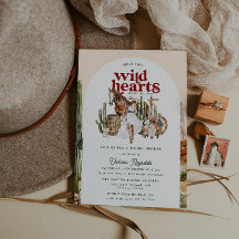 Boho Western Desert | Convite para Chá de Noiva