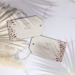 Boho Wildflower favorece etiquetas