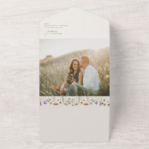 Boho Wildflower Fecho De Fotografias Casuais E E