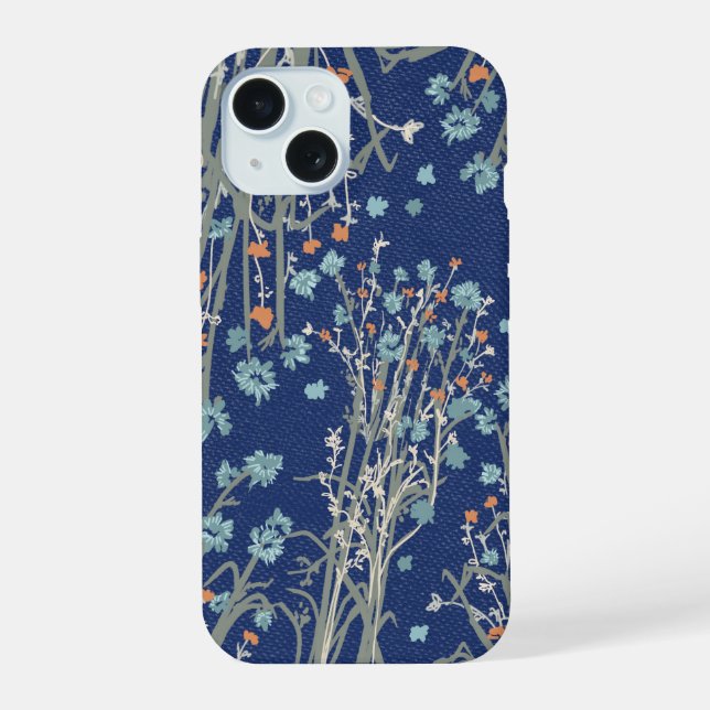 Boho wildflower phone case  (Verso)
