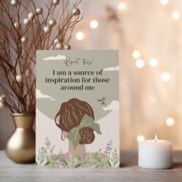Boho Women Empowerment Positive Cards