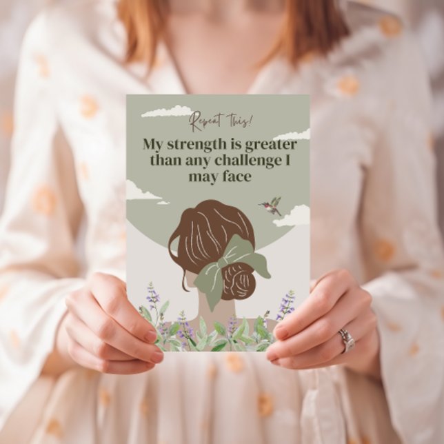 Boho Women Empowerment Positive Cards (Girl power affirmation cards)