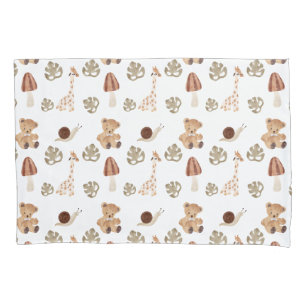 Boho Woodland Jungle Animal Patterno