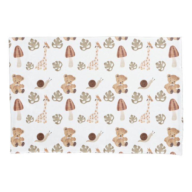 Boho Woodland Jungle Animal Patterno (Frente)