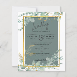Boi Sage Green deixa convite para casamento