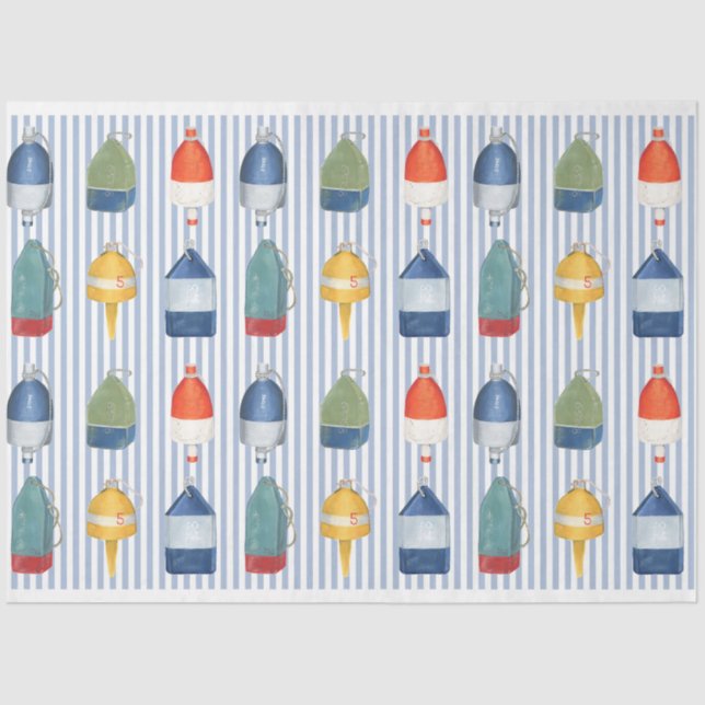 Boias de lagosta em papel de dissociação de banda  (Frente )