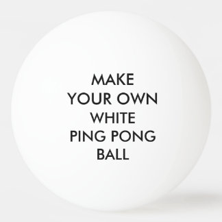 Bola BRANCA personalizada costume de Pong do