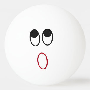 Bola chocada de Pong do sibilo da cara