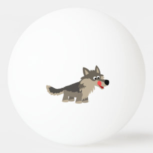 Bola com fome de Pong do sibilo do lobo dos