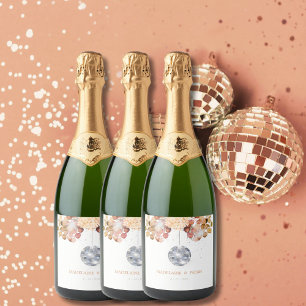 Bola de Disco Floral de Casamento Chic