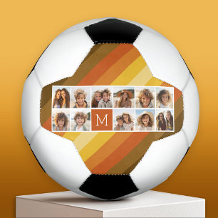 Bola De Futebol 11 Colagem de Fotografias Retrovisores Torres Quen