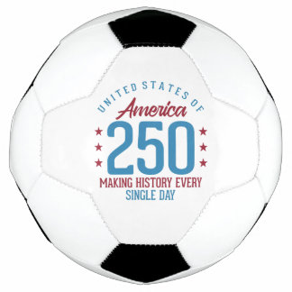Bola De Futebol 250º Aniversário dos Estados Unidos Fazendo Histór