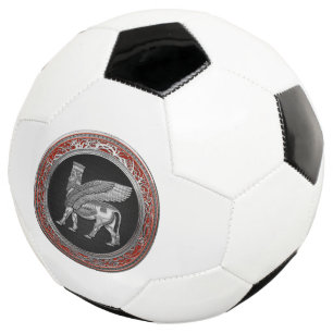 Bola De Futebol [310] Touro Assírio - Silver Lamaçu