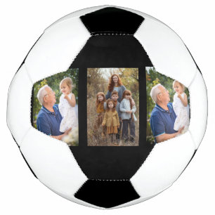 Bola De Futebol 3 personalizado de Colagem de Fotos