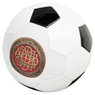 Bola De Futebol [400] Nó Dourado Celta Sagrado Cruz
