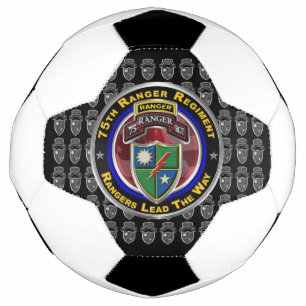 Bola De Futebol 75º Regimento Ranger "Rangers Lideram O Caminho"