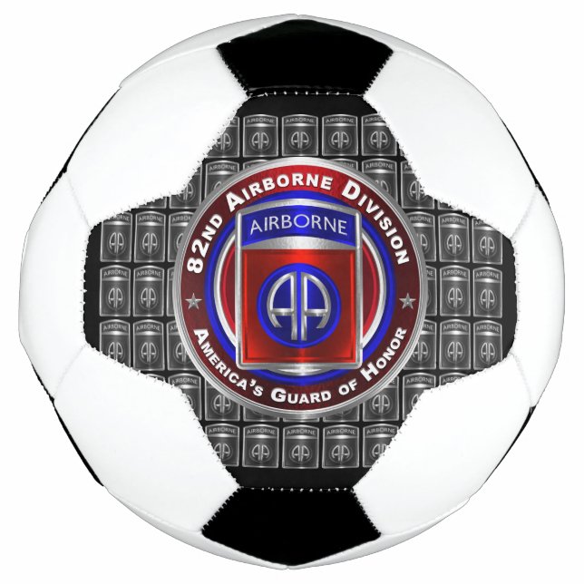 Bola De Futebol 82ª Divisão Aerotransportada  (Frente)