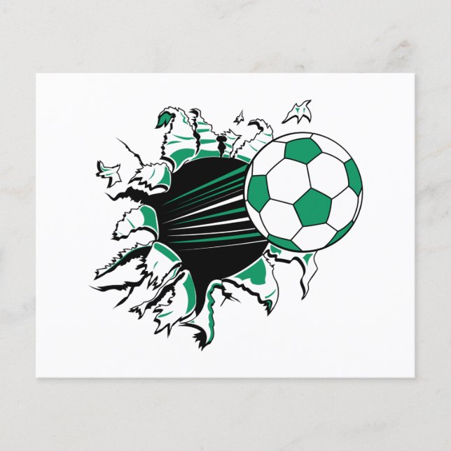 bola de futebol a arrancar (Frente)