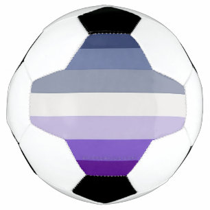 Bola De Futebol A bandeira do orgulho lésbico butch da SlipperyJoe